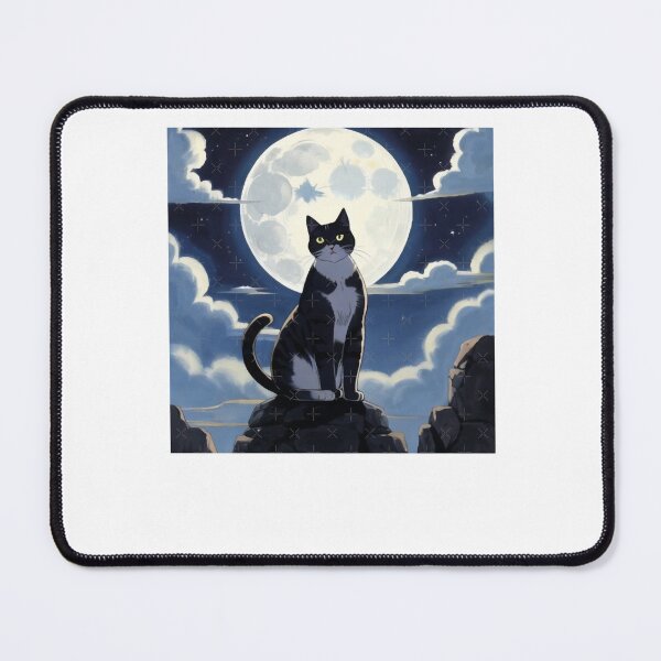 Item preview, Anime Cat Over the Moon designed and sold by MarleMarke42.