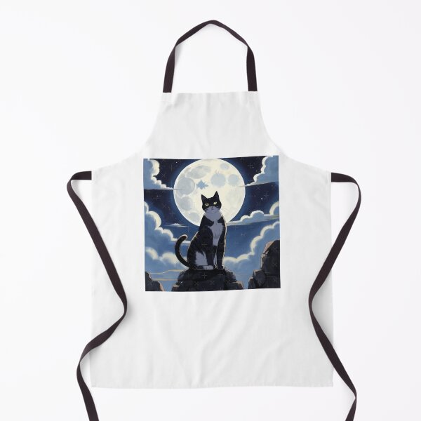 Item preview, Anime Cat Over the Moon designed and sold by MarleMarke42.
