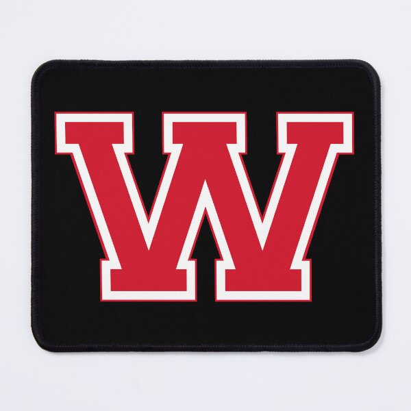 Item preview, Red Varsity Letter W designed and sold by rogue-design.