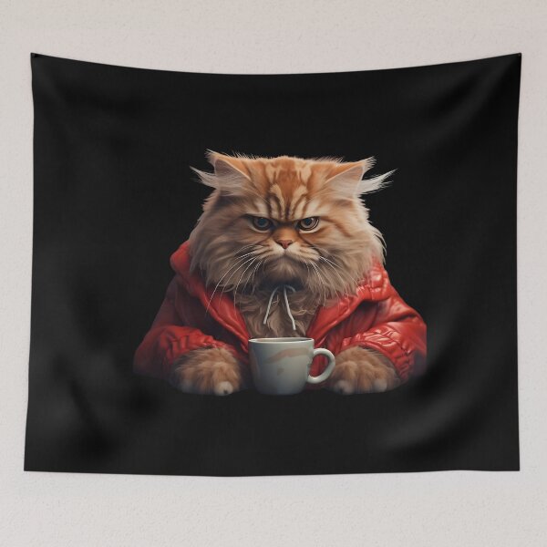 Item preview, Funny gift for angry cat lovers designed and sold by Furriesandmore.