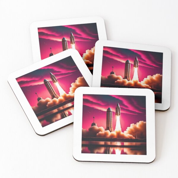Item preview, Rockets Glows in the dark designed and sold by MarleMarke42.