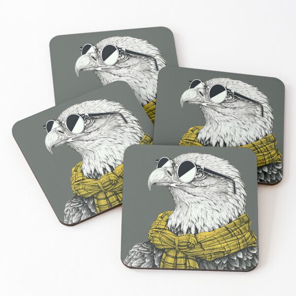 Item preview, Aviator Eagle - Chic Raptor Fashion Statement designed and sold by ElegantQuirk.