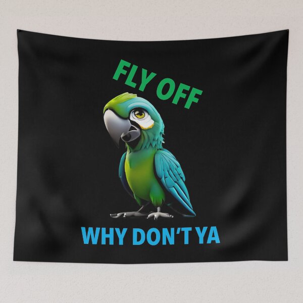Item preview, RUDE PARROT designed and sold by SmARTNiki.