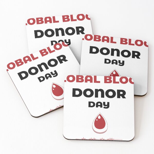Item preview, GLOBAL BLOOD DONOR DAY designed and sold by farhustlcc.
