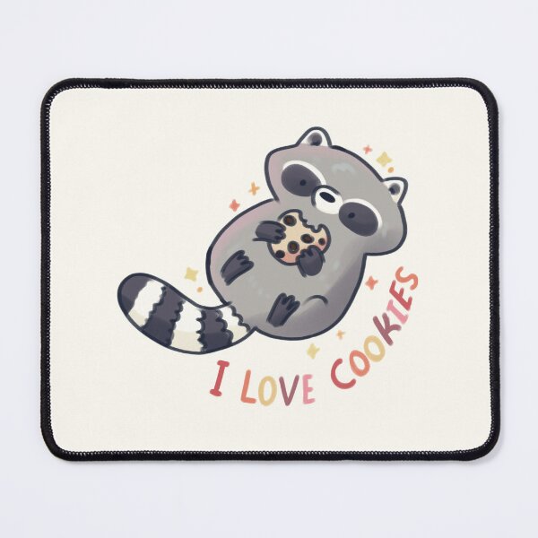 Item preview, I love cookies Raccoon designed and sold by Artofmayara.