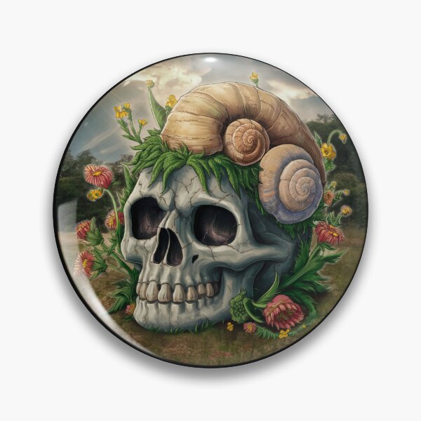 Item preview, SKULL CORE, DEATH CORE, SKULL, WILD SKULL, NATURE SKULL, FLOWER SKULL, SKATE, METAL,PUNK designed and sold by GingerWolfArt.