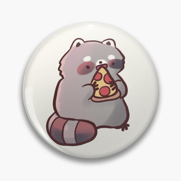Item preview, Pizza Raccoon  designed and sold by Artofmayara.