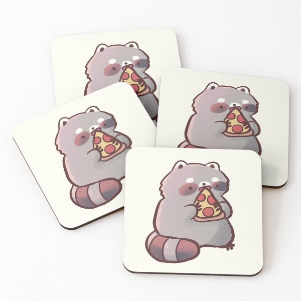 Item preview, Pizza Raccoon  designed and sold by Artofmayara.