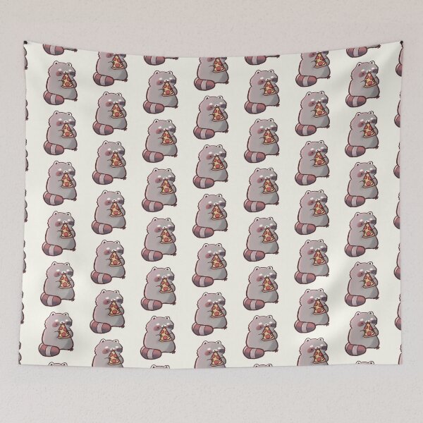 Item preview, Pizza Raccoon  designed and sold by Artofmayara.