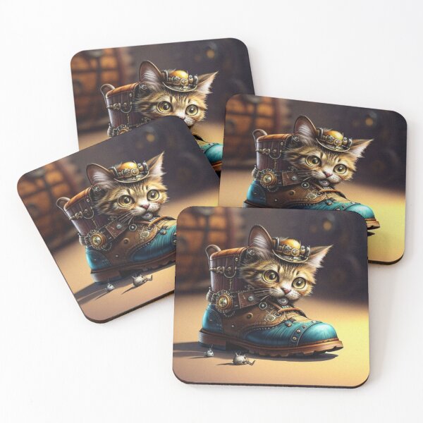 Item preview, Kitten in boot designed and sold by ZeusGallery.