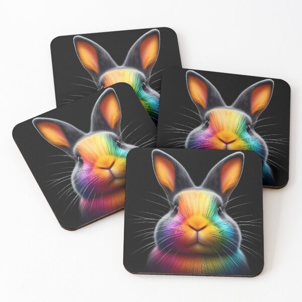 Item preview, A colourful Rabbit designed and sold by cmphotographs.