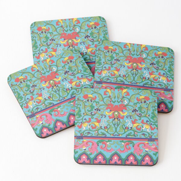 Item preview, Chinese pattern, floral, decorative flowers designed and sold by Mauswohn.