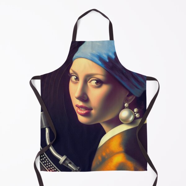 Item preview, DJ Pearl: “Turntable Portrait of Vermeer’s Girl” designed and sold by DJ-Portable.