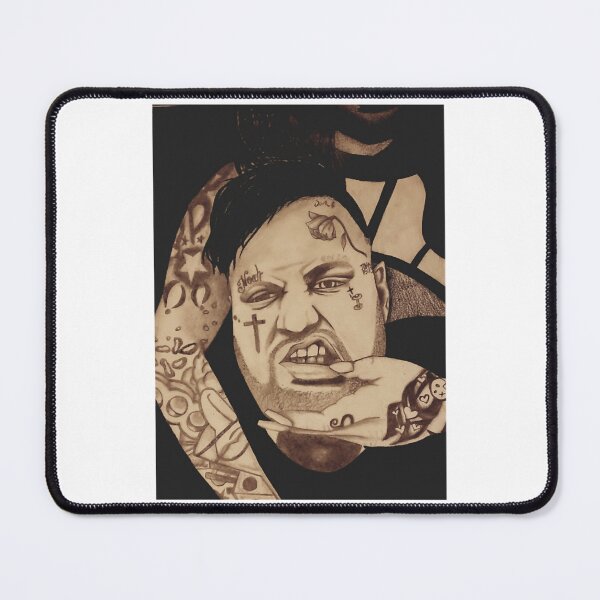 Item preview, Jelly Roll Hand Drawn Portrait Hardcover Journal designed and sold by JuliusBoone21.