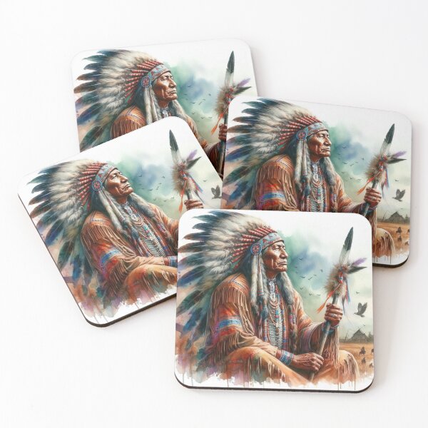Artikelvorschau, Indianerhäuptling Sitting Bull entworfen und verkauft von ZeusGallery.