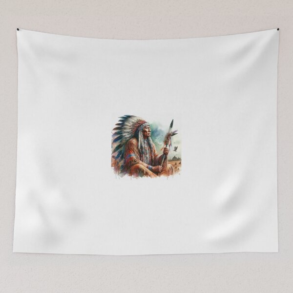 Artikelvorschau, Indianerhäuptling Sitting Bull entworfen und verkauft von ZeusGallery.