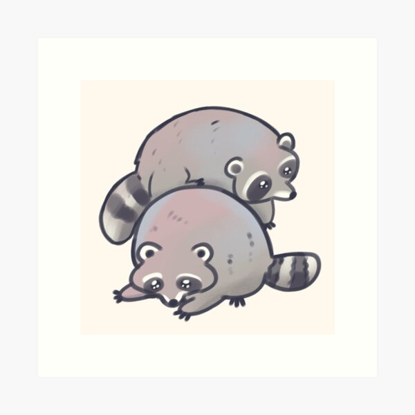 Item preview, Racoon stack designed and sold by Artofmayara.
