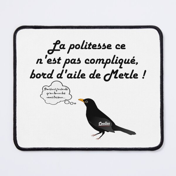 Item preview, Merle's wing-edge politeness! designed and sold by Coollos.