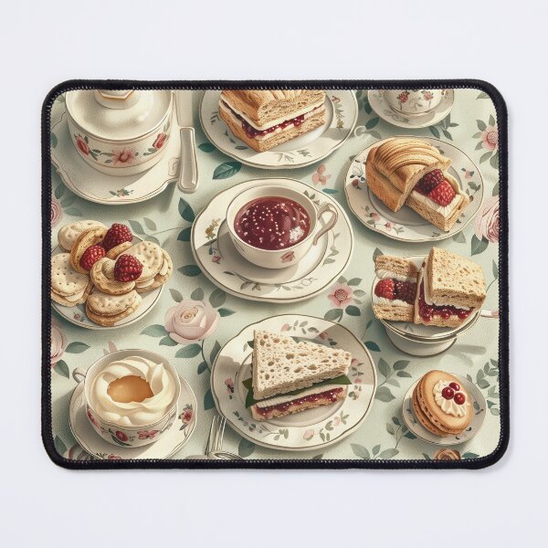 Item preview, Vintage Tea Set with Floral Patterns designed and sold by palmyst.
