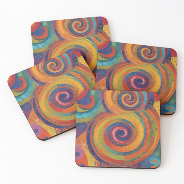Item preview, Digital Spiral Dot Pattern Print Design designed and sold by imanshu.