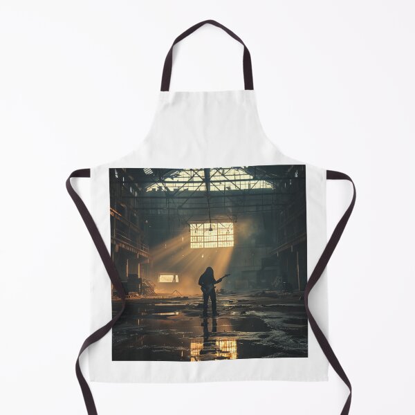 Item preview, Lone Guitarist in Abandoned Warehouse designed and sold by palmyst.