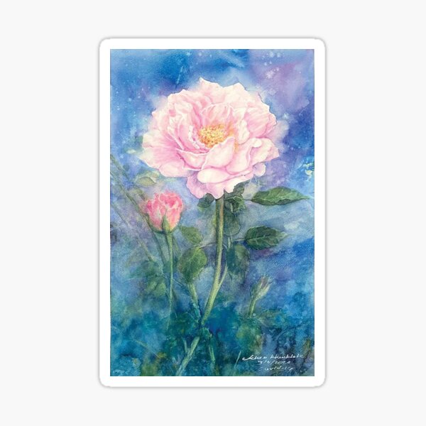 Item preview, Rose Bloom: Serenity in Pink designed and sold by Kanokrat Thangsukkasemsun.