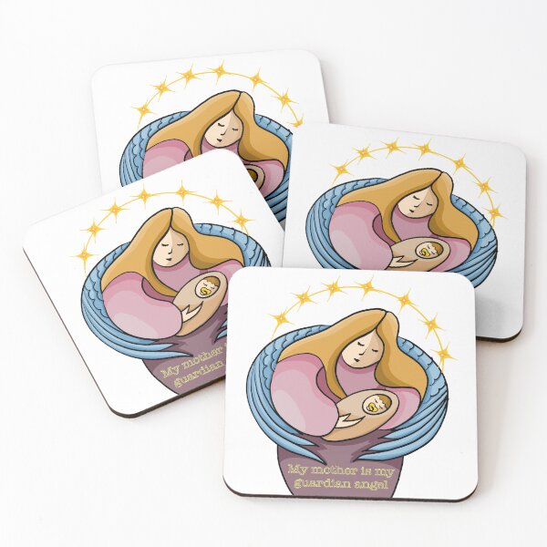 Item preview, my mother is my guardian angel designed and sold by Tetiana Pohurska.