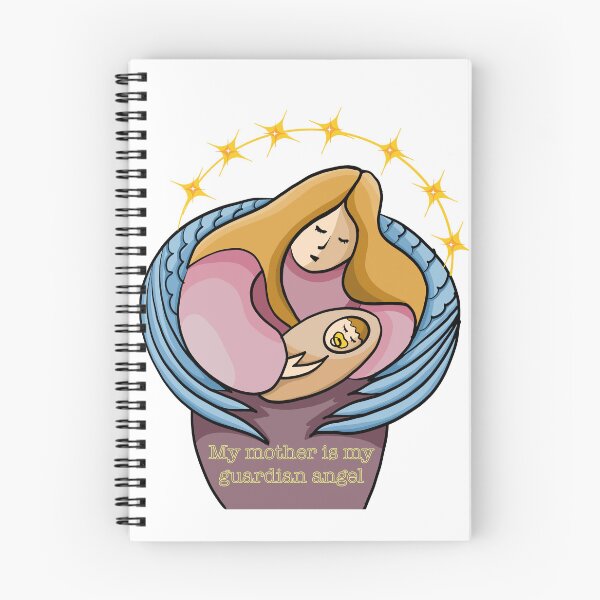 Item preview, my mother is my guardian angel designed and sold by Tetiana Pohurska.