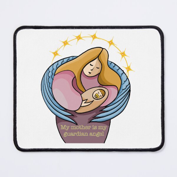 Item preview, my mother is my guardian angel designed and sold by Tetiana Pohurska.