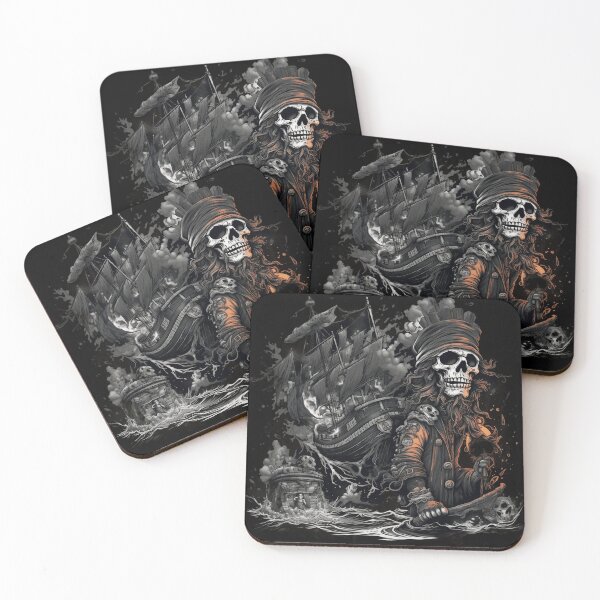 Item preview, Pirate Skull designed and sold by Mick-J-art.