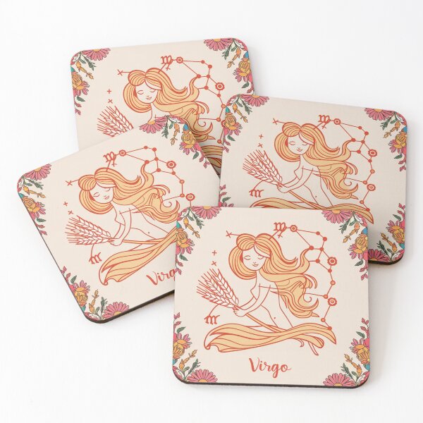 Item preview, Virgo Astrology. Zodiac sign, Virgo symbol designed and sold by ZodiacWonders.