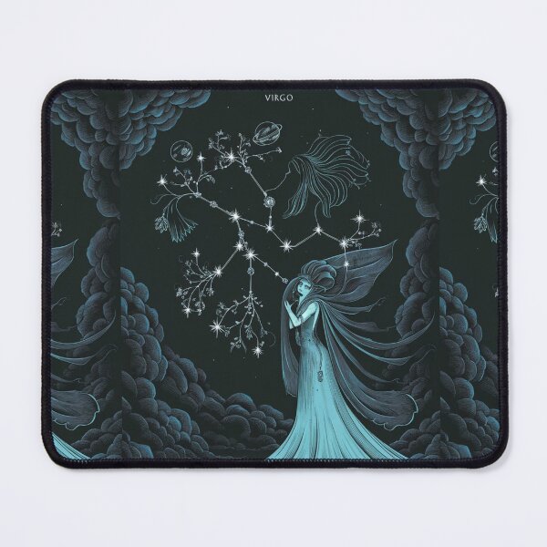 Item preview, Virgo Astrology. Zodiac sign, Virgo symbol designed and sold by ZodiacWonders.