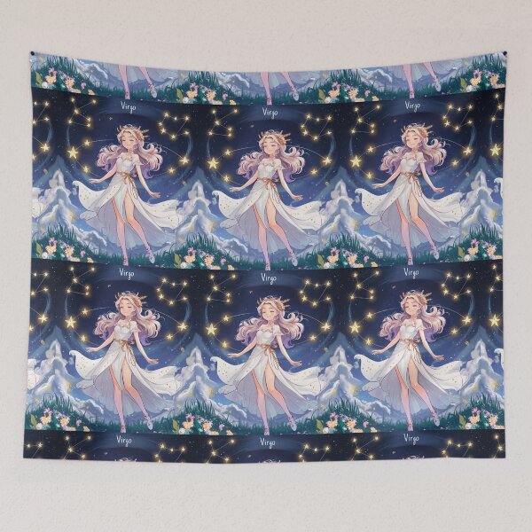 Item preview, Virgo Astrology. Zodiac sign, Virgo symbol designed and sold by ZodiacWonders.