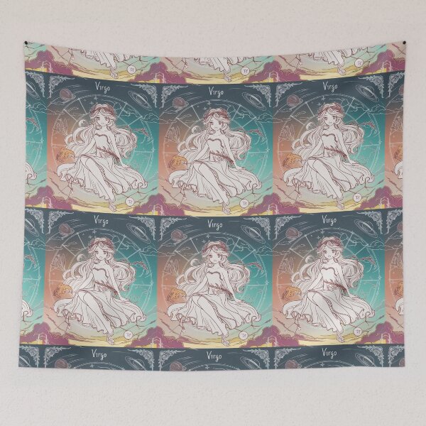 Item preview, Virgo Astrology. Zodiac sign, Virgo symbol designed and sold by ZodiacWonders.