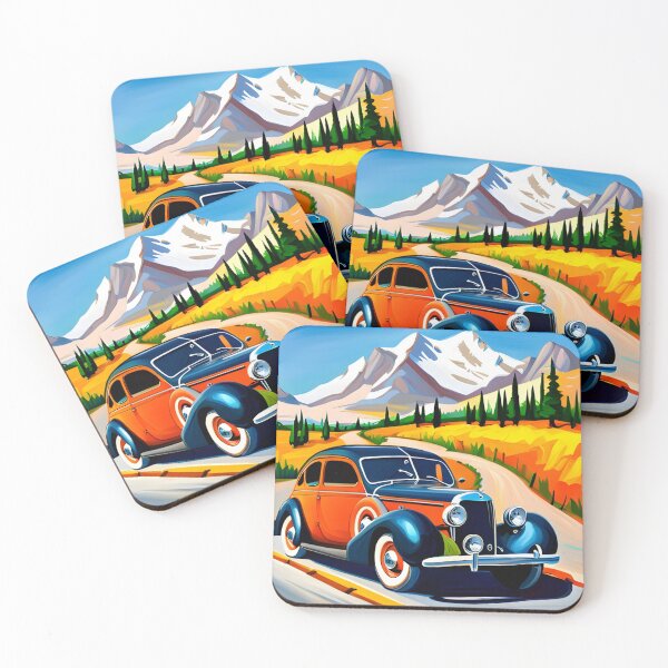 Item preview, Classic car illustration. designed and sold by ZeusGallery.