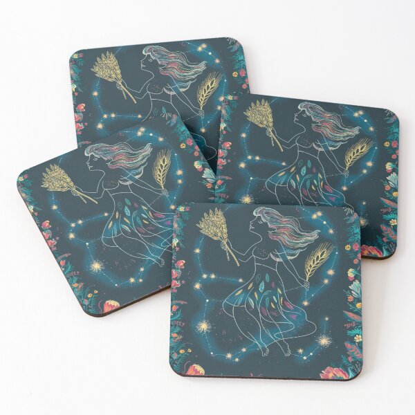 Item preview, Virgo Astrology. Zodiac sign, Virgo symbol designed and sold by ZodiacWonders.