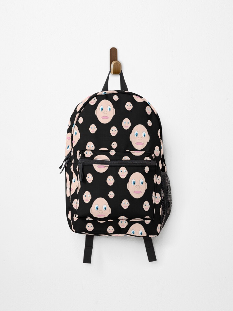 Thumbnail 1 of 3, Backpack, Funny face designed and sold by CreativeWorld96.