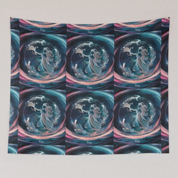Item preview, Virgo Astrology. Zodiac sign, Virgo symbol designed and sold by ZodiacWonders.