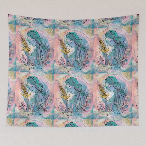 Item preview, Virgo Astrology. Zodiac sign, Virgo symbol designed and sold by ZodiacWonders.