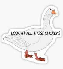 Look At All Those Chickens Vine Sticker