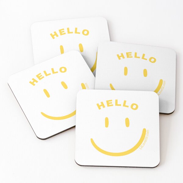 Item preview, Hello (yellow ghost) designed and sold by No14LovelSt.