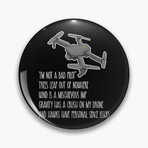 Item preview, Funny Drone Pilot Unmanned Aircraft UAV Quadcopter Operator designed and sold by GravitiTees.