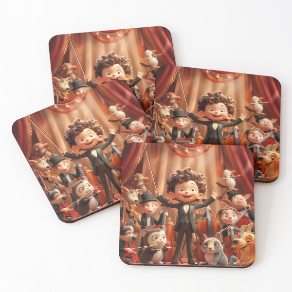 Item preview, Animated Orchestra with Young Conductor designed and sold by palmyst.