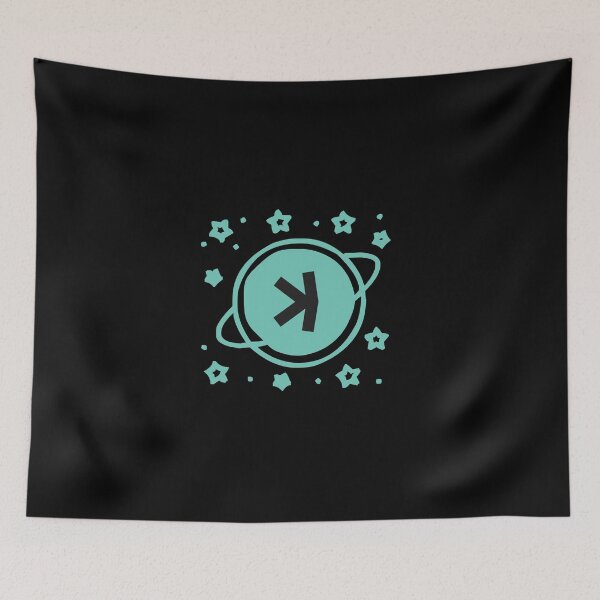 Item preview, Kaspa Reflections Mirroring Crypto Beauty designed and sold by RadDeck.