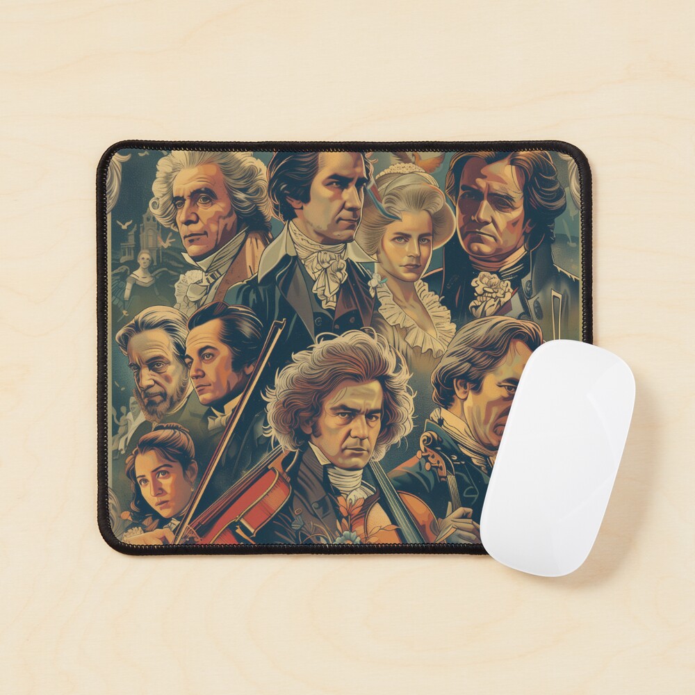 Gallery of Classical Composers Sticker