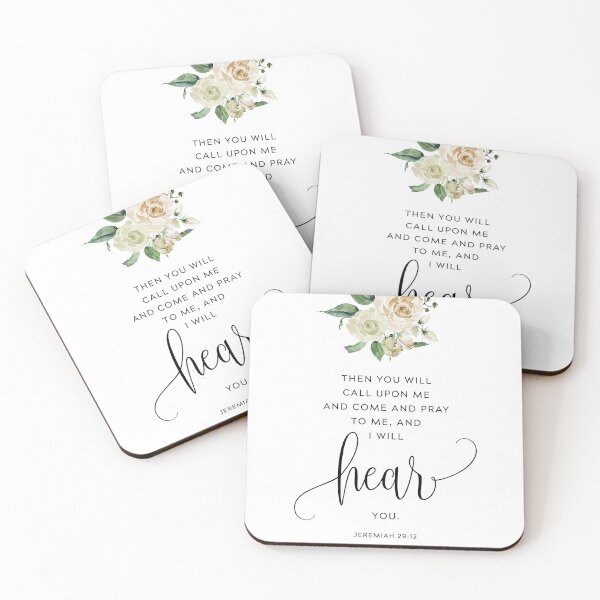 Item preview, Jeremiah 29:12 I will hear you designed and sold by KAMdesignhaus.