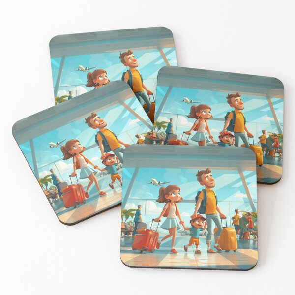 Item preview, Family Adventure Begins at Airport designed and sold by palmyst.