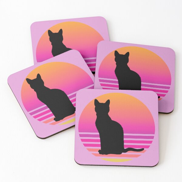 Item preview, The cat's silhouette in sunset designed and sold by MerryCrown.