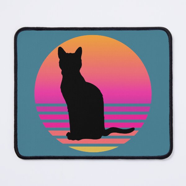 Item preview, The cat's silhouette in sunset designed and sold by MerryCrown.