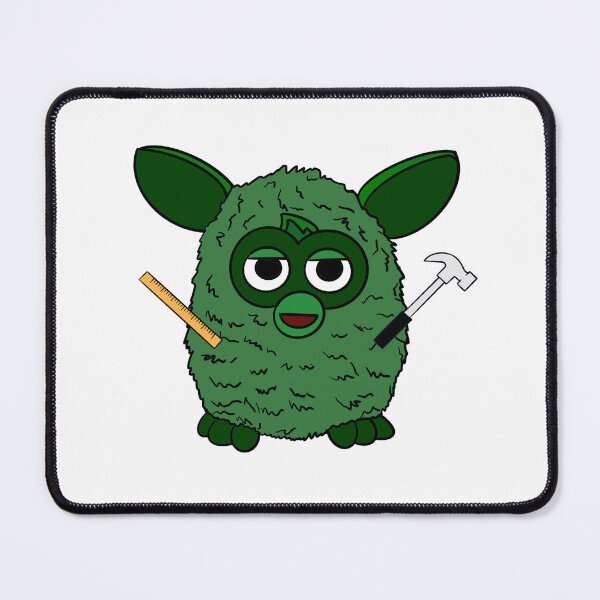 Item preview, Forest Green Builder Furby designed and sold by Animals-by-JB.